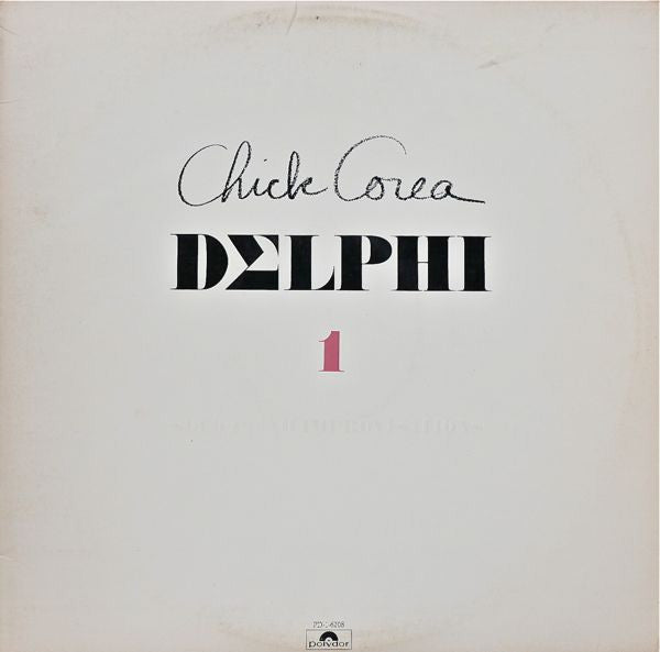 Chick Corea - Delphi 1 Solo Piano Improvisations (LP, Album, Pit)