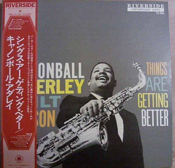 Cannonball Adderley - Things Are Getting Better(LP, Album, RE)