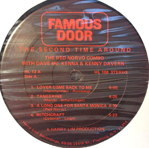 Red Norvo Combo - The Second Time Around(LP, Album)