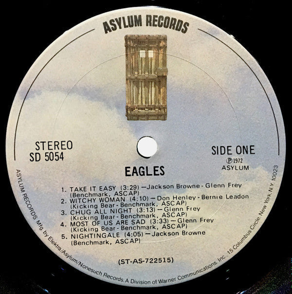 Eagles - Eagles (LP, Album, RE, CSM)