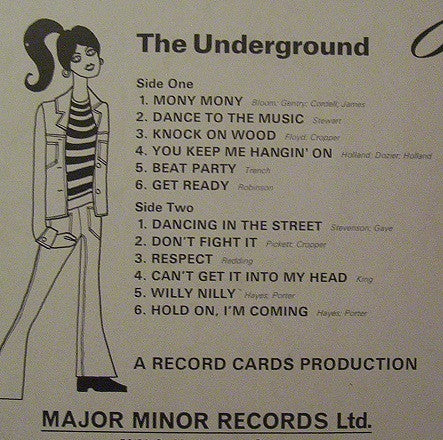 The Underground (8) - Beat Party (LP, Album)