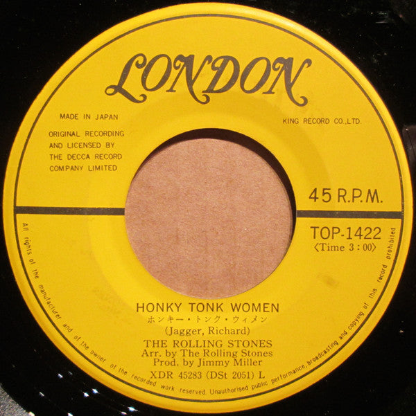 The Rolling Stones - Honky Tonk Women / You Can't Always Get What Y...