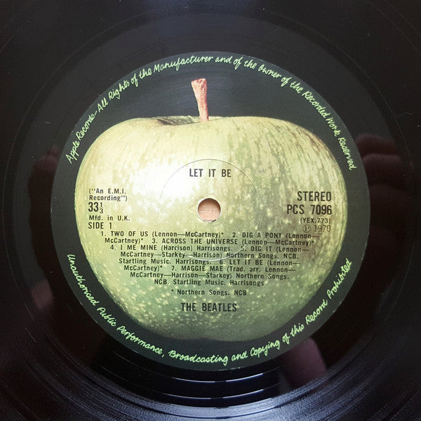 The Beatles - Let It Be (LP, Album, RE)