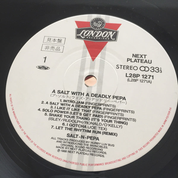 Salt 'N' Pepa - A Salt With A Deadly Pepa (LP, Album)