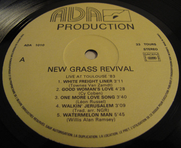 New Grass Revival - Live (LP, Album)