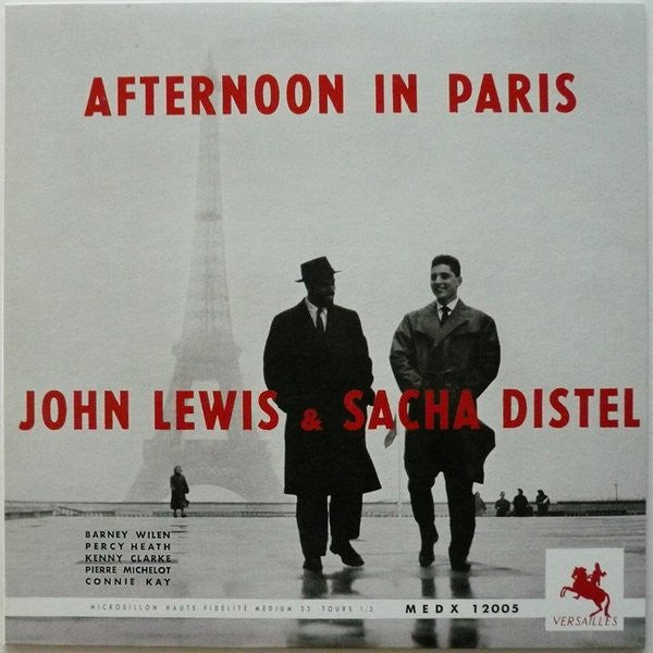 John Lewis (2) & Sacha Distel - Afternoon In Paris (LP, Album, RE)