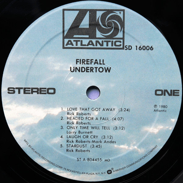 Firefall - Undertow (LP, Album, MO )