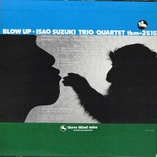 Isao Suzuki Trio / Quartet* - Blow Up (LP, Album, RE)