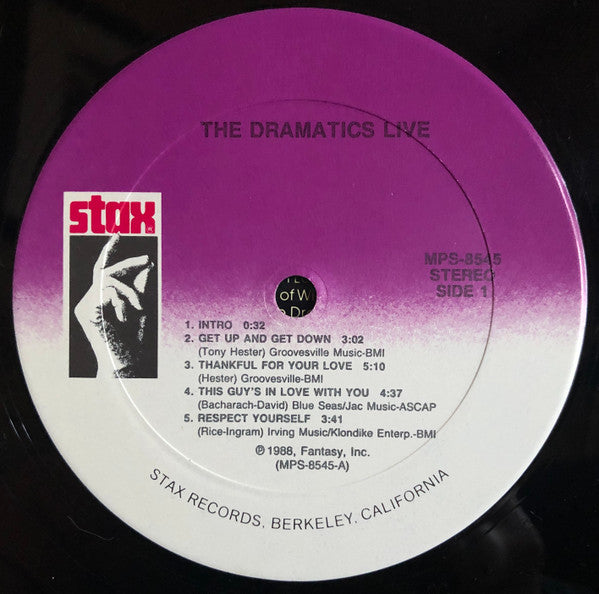 The Dramatics - The Dramatics Live (LP, Album)