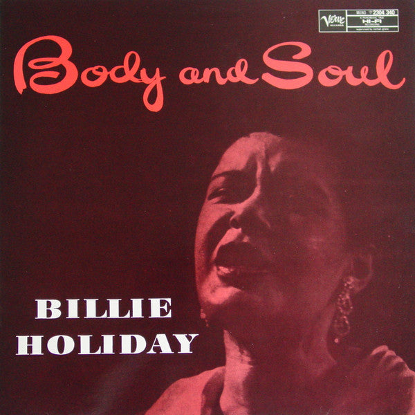 Billie Holiday - Body And Soul (LP, Album, Mono, RE)