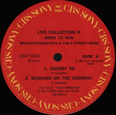 Bruce Springsteen & The E-Street Band -  Live Collection II (Born T...