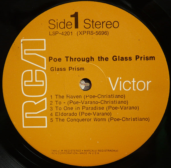 Glass Prism - Poe Through The Glass Prism (LP, Album, Ind)