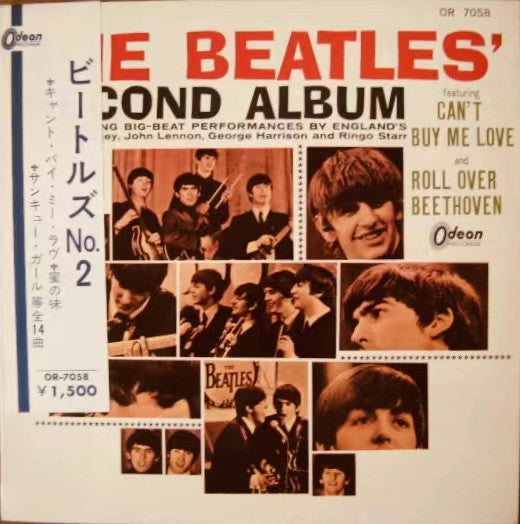 The Beatles - The Beatles' Second Album (LP, Album, Mono, Red)