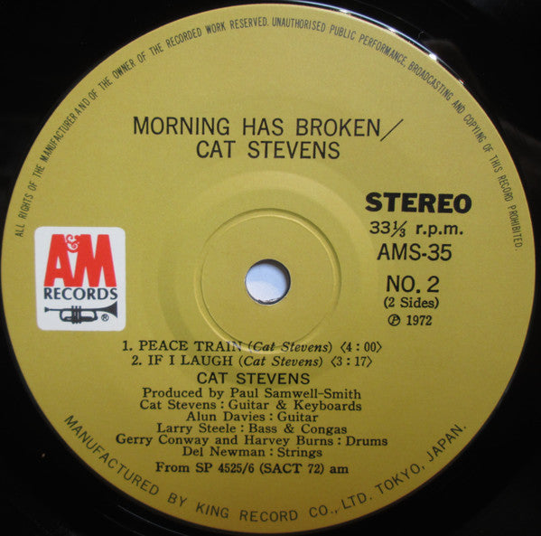 Cat Stevens - Morning Has Broken (7"", EP)