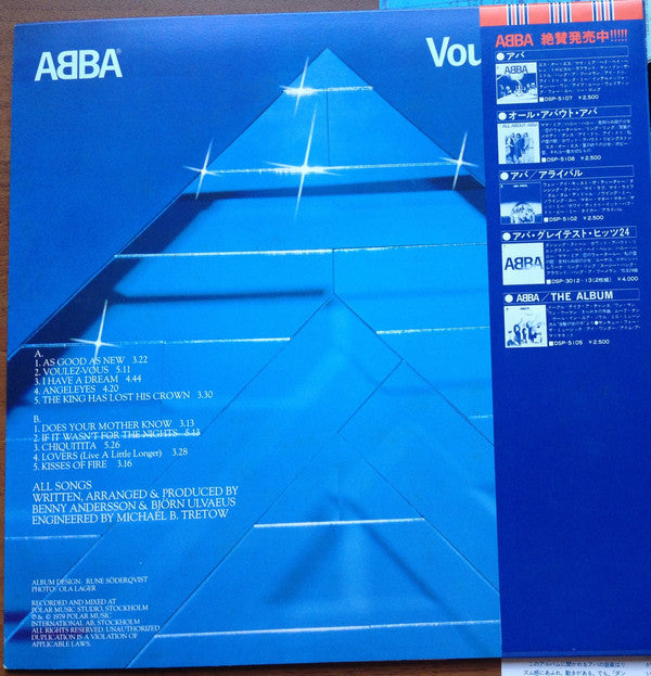 ABBA - Voulez-Vous (LP, Album, Promo)