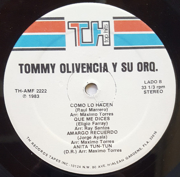 Tommy Olivencia - Tommy Olivencia (LP, Album)