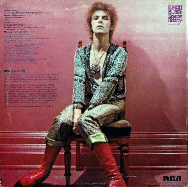 David Bowie - Space Oddity (LP, Album, RE, Hol)