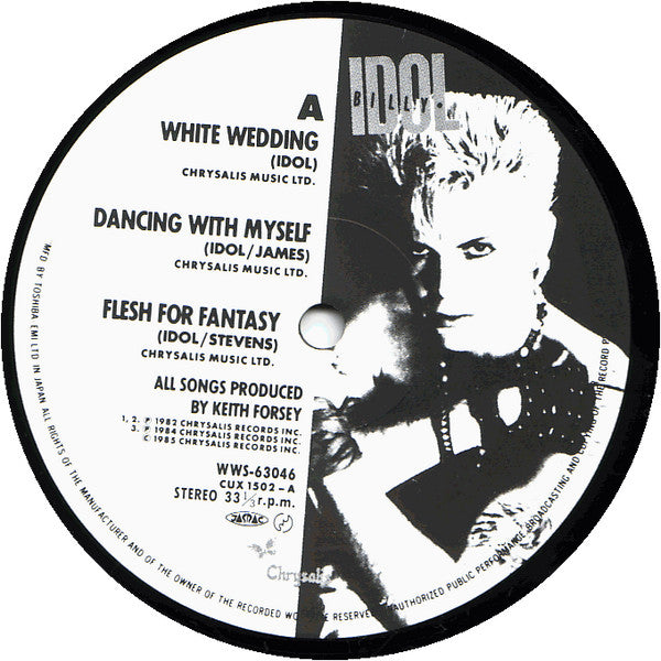 Billy Idol - Vital Idol (LP, Comp)