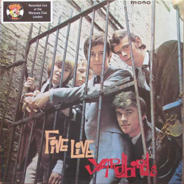 The Yardbirds - Five Live Yardbirds (LP, Album, Mono, RE)
