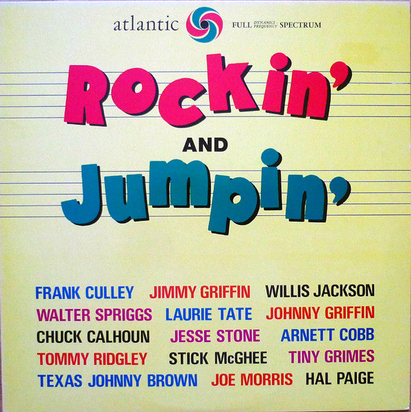 Various - Rockin' And Jumpin' (LP, Comp, Mono)