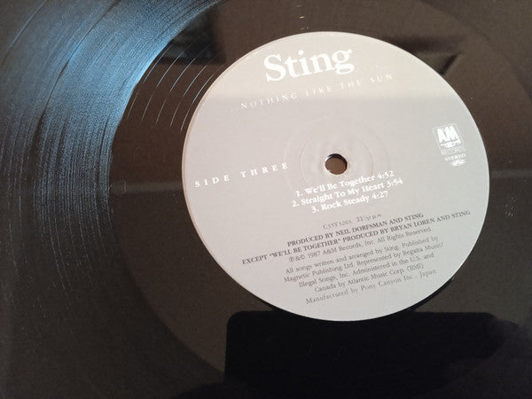 Sting - ...Nothing Like The Sun (2xLP, Album)