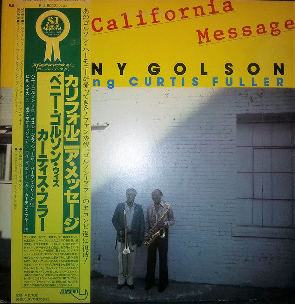 Benny Golson Featuring Curtis Fuller - California Message (LP, Album)