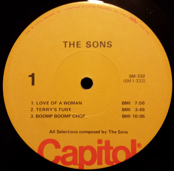 The Sons* - The Sons (LP, Album, RE)