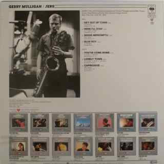 Gerry Mulligan - Jeru (LP, Album, RE)
