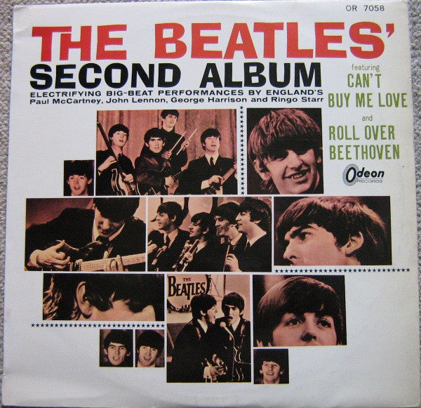 The Beatles - The Beatles' Second Album (LP, Album, Mono, Red)