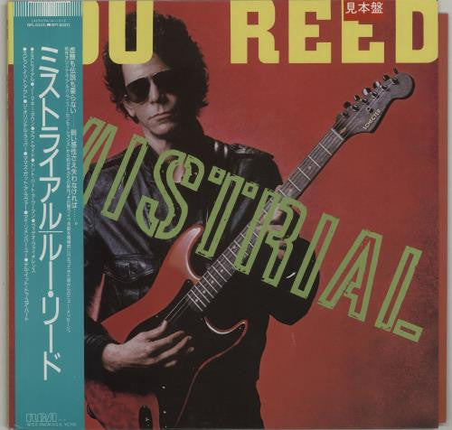 Lou Reed - Mistrial (LP, Album, Promo)