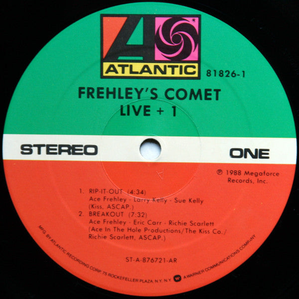 Frehley's Comet - Live + 1 (LP, MiniAlbum, AR )