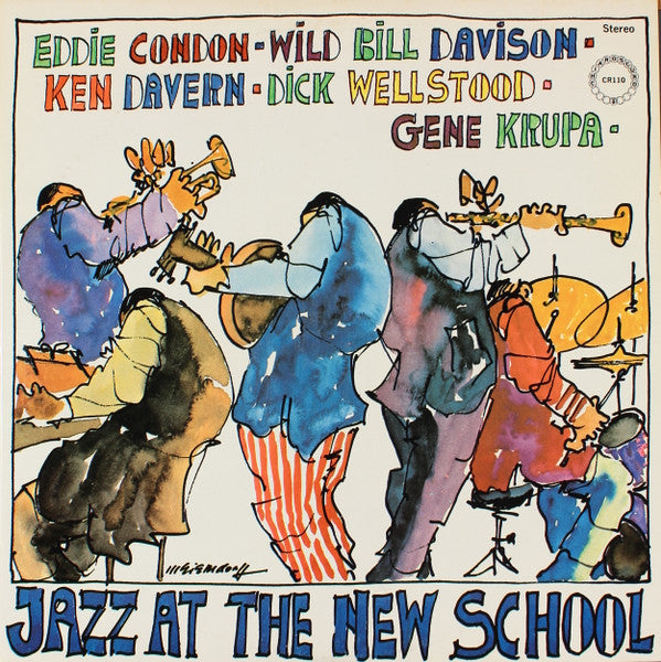 Eddie Condon - Jazz At The New School(LP, Album)