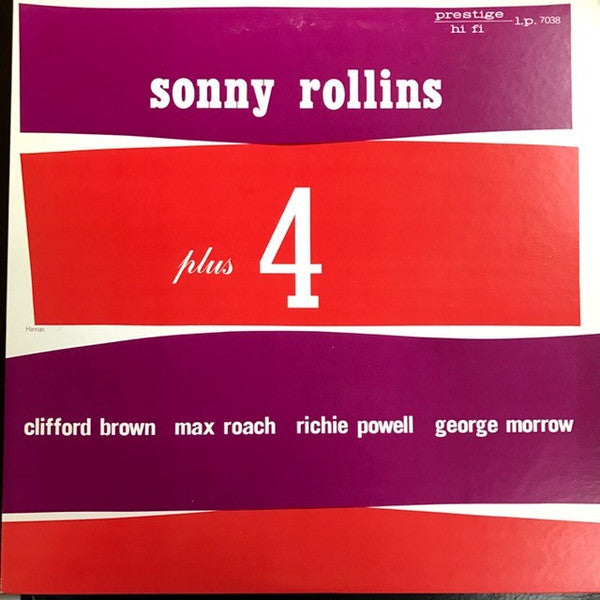 Sonny Rollins - Plus 4 (LP, Album, Mono, RE)