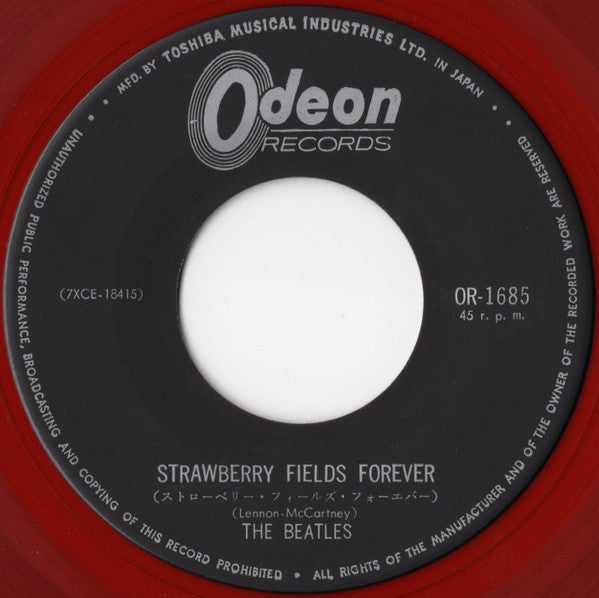 The Beatles - ストローベリー・フィールズ・フォーエバー = Strawberry Fields Forever / ペニ...