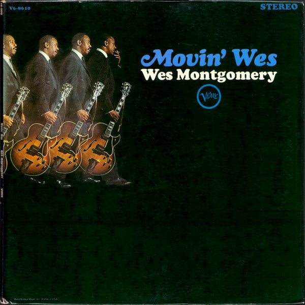Wes Montgomery - Movin' Wes (LP, Album, Gat)