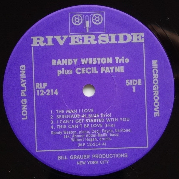 Randy Weston Trio - With These Hands . . .(LP, Album, Mono, RE)