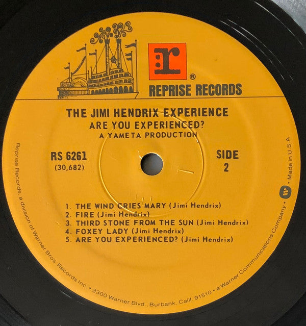 The Jimi Hendrix Experience - Are You Experienced(LP, Album, RE, RP...