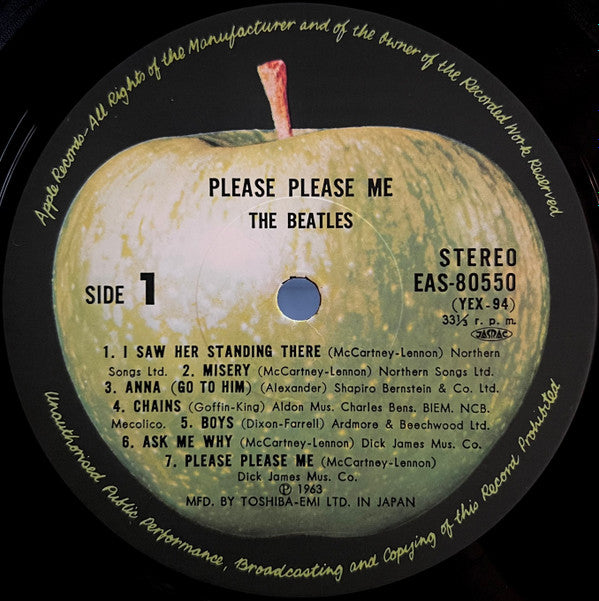 The Beatles - Please Please Me = プリーズ・プリーズ・ミー(LP, Album, RE)