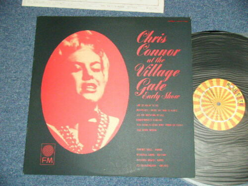 Chris Connor - At The Village Gate (LP, Album, RE)