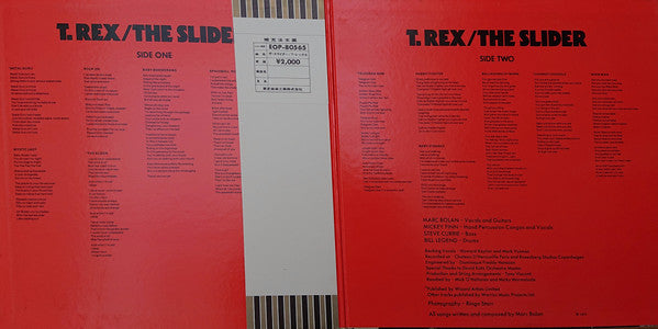 T. Rex - The Slider (LP, Album, Gat)