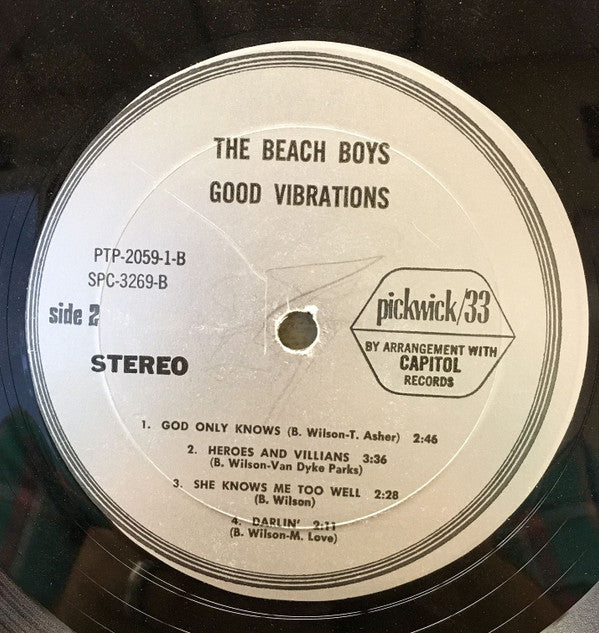 The Beach Boys - Good Vibrations (LP, Comp)