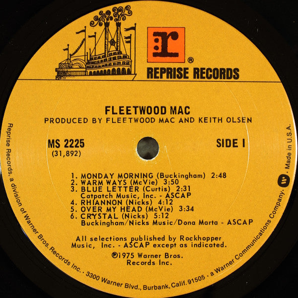 Fleetwood Mac - Fleetwood Mac (LP, Album, San)