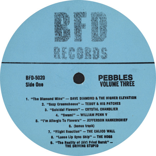 Various - Pebbles Volume 3 ""The Acid Gallery""(LP, Comp, RP, Unoff...
