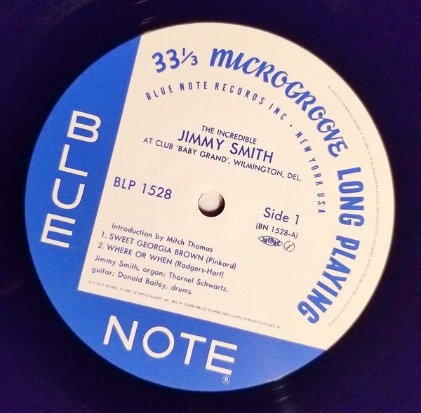 Jimmy Smith - At Club ""Baby Grand"" Wilmington, Delaware, Volume 1...