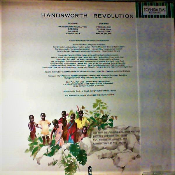 Steel Pulse - Handsworth Revolution (LP, Album, Promo)