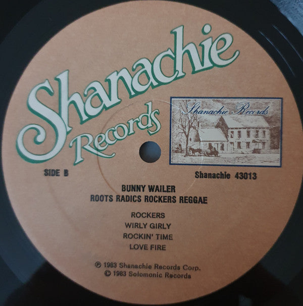 Bunny Wailer - Roots Radics Rockers Reggae (LP, Album)