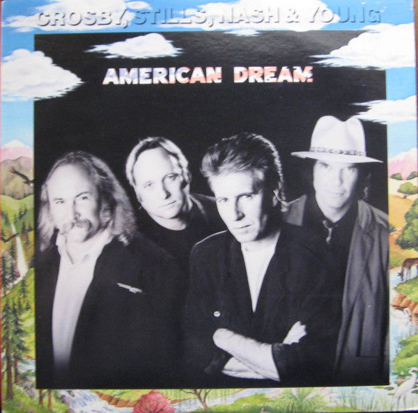 Crosby, Stills, Nash & Young - American Dream (LP, Album, ARC)