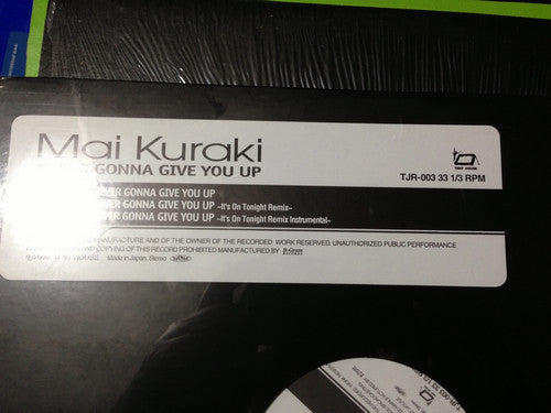 Mai Kuraki - Never Gonna Give You Up (12"")