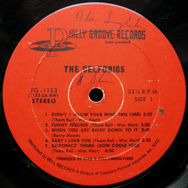 The Delfonics - The Delfonics (LP, Album, Bes)