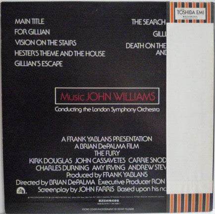John Williams (4) - The Fury (Original Soundtrack Recording)(LP, Al...